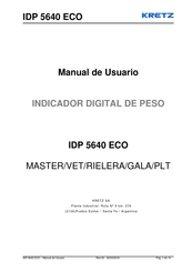 Kretz 5640 ECO Manual De Usuario