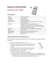 Milwaukee MI490 Manual De Instrucciones