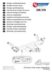 Westfalia 306 318 Instrucciones De Montaje