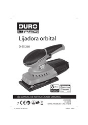 DURO PRO D-SS 260 Manual De Instrucciones