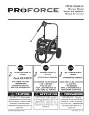 Pro Force PWF0102000.03 Manual Del Operador