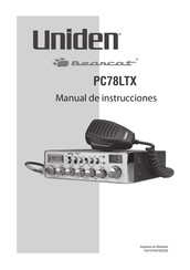 Uniden Bearcat PC78LTX Manual De Instrucciones