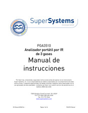 Super Systems PGA3510 Manual De Instrucciones