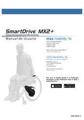 max mobility SmartDrive MX2+ Manual De Usuario