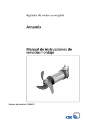 KSB Amamix Manual De Instrucciones De Servicio/Montaje