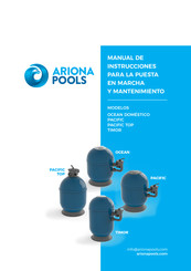 ARIONA POOLS OCEAN DOMÉSTICO Manual De Instrucciones