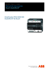 BUSCH AudioWorld REG 8208-500 Manual De Instrucciones