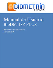 Biometria BioDM-18Z Plus Manual De Usuario