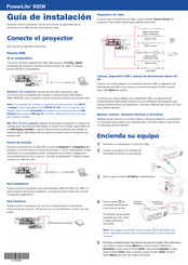 Epson PowerLite 935W Manual Del Usuario