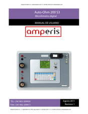 amperis Auto-Ohm 200 S3 Manual De Usuario