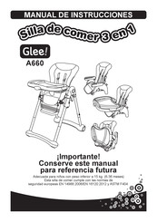 Glee A660 Manual De Instrucciones