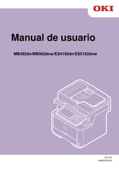 Oki MB492dn Manual De Usuario