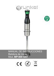 Grunkel MP-800 GAT Manual De Instrucciones