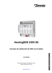 Zennio ZCL-8HT230 Manual De Usuario