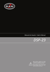 DAS DSP-23 Manual De Usuario