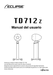 Fujitsu Ten Eclipse TD712z Manual Del Usuario