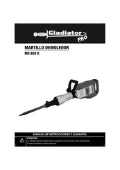 Gladiator PRO MD 850 K Manual De Instrucciones