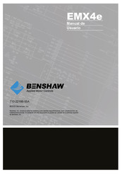 BENSHAW EMX4e Serie Manual De Usuario