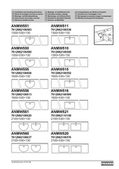 Franke ANMW556 Instrucciones De Montaje Y Servicio