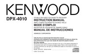 Kenwood DPX-4010 Manual De Instrucciones