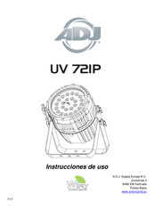 ADJ UV 72IP Instrucciones De Uso