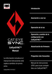 Cateye SYNC Manual De Instrucciones