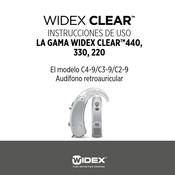 Widex Clear440 Instrucciones De Uso