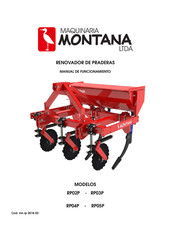 Montana RP02P Manual De Funcionamiento