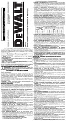 DeWalt DW716 Manual De Instrucciones