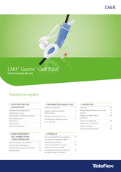 Teleflex LMA Gastro Cuff Pilot Instrucciones De Uso