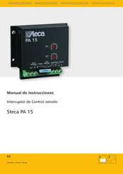 Steca PA 15 Manual De Instrucciones