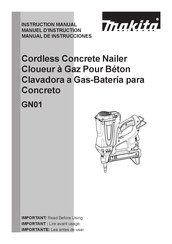 Makita GN01 Manual De Instrucciones