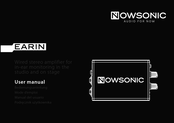 Nowsonic EARIN Manual Del Usuario
