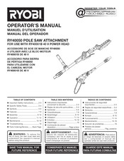 Ryobi RY40050 Manual Del Operador