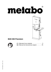 Metabo BAS 505 Precision Manual De Instrucciones