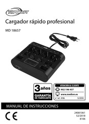 TOPCRAFT MD 18657 Manual De Instrucciones