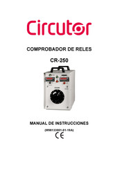 Circutor CR-250 Manual De Instrucciones