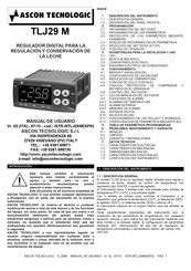 ASCON TECNOLOGIC TLJ29 M Manual De Usuario