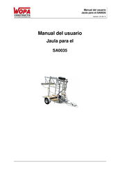 Wopa SA0022 Manual Del Usuario