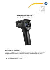 PCE Instruments PCE-ITF 5 Manual De Instrucciones