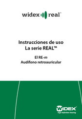 Widex Real RE-m Instrucciones De Uso