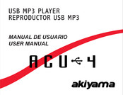 Akiyama ACU 4 Manual De Usuario