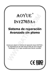 AOYUE INT2703A+ Manual De Instrucciones