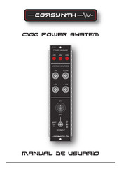 Corsynth C100 POWER SYSTEM Manual De Usuario