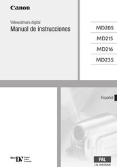 Canon MD205 Manual De Instrucciones