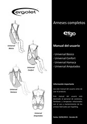 Ergolet Universal Amputados Manual Del Usuario