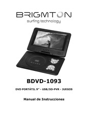 Brigmton BDVD-1093 Manual De Instrucciones