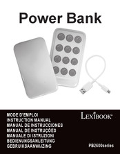 LEXIBOOK PB2600 Serie Manual De Instrucciones