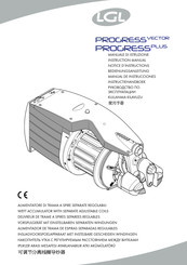 LGL PROGRESS VECTOR Manual De Instrucciones