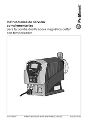 ProMinent DELTA Instrucciones De Servicio Complementarias